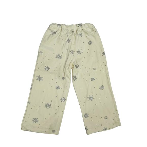 NWT Vignette 7Y Jillian Lounge Pants in Cream Snow Flake - Picture 1 of 4